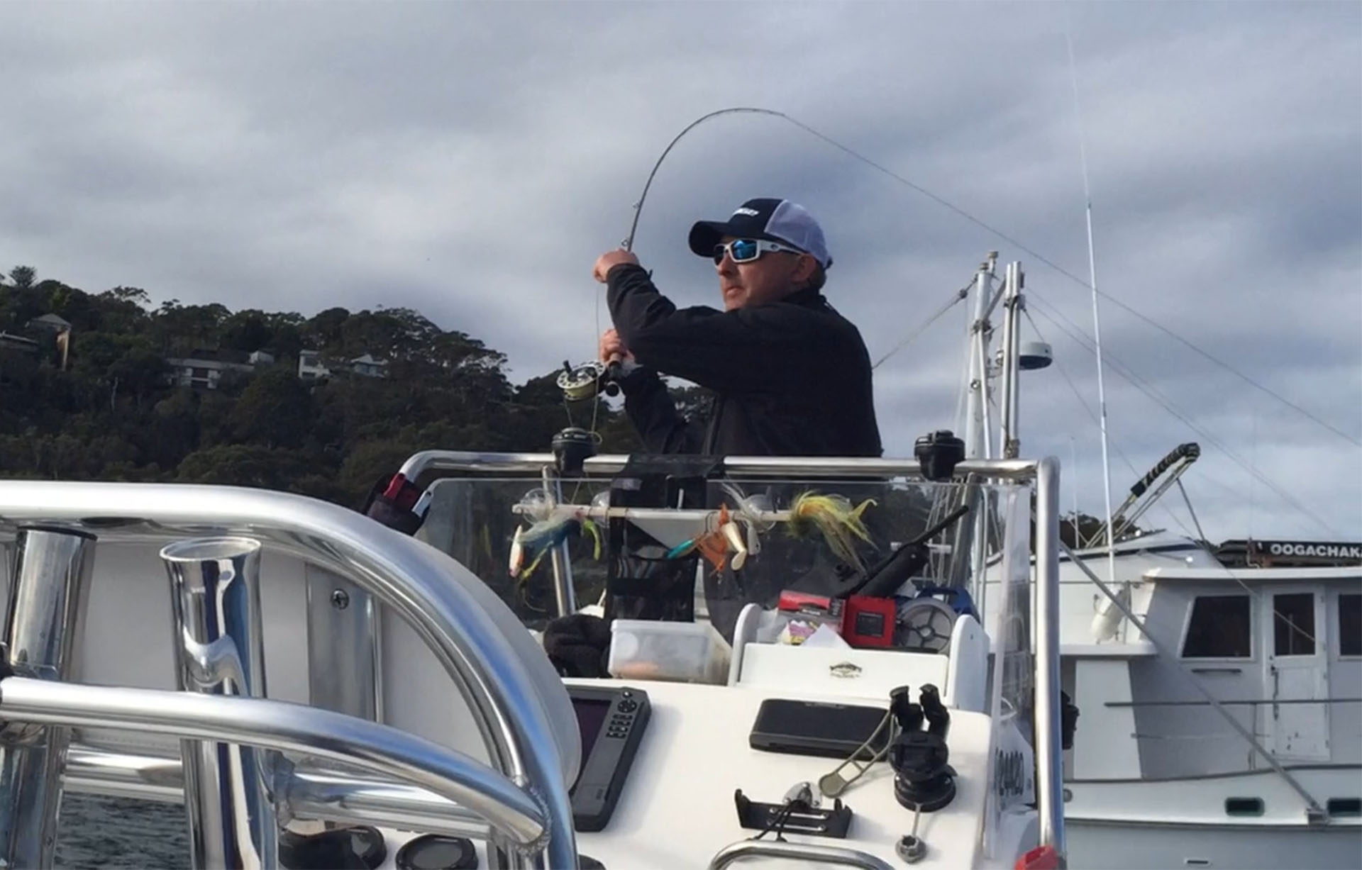 Fly fishing for Kingfish 