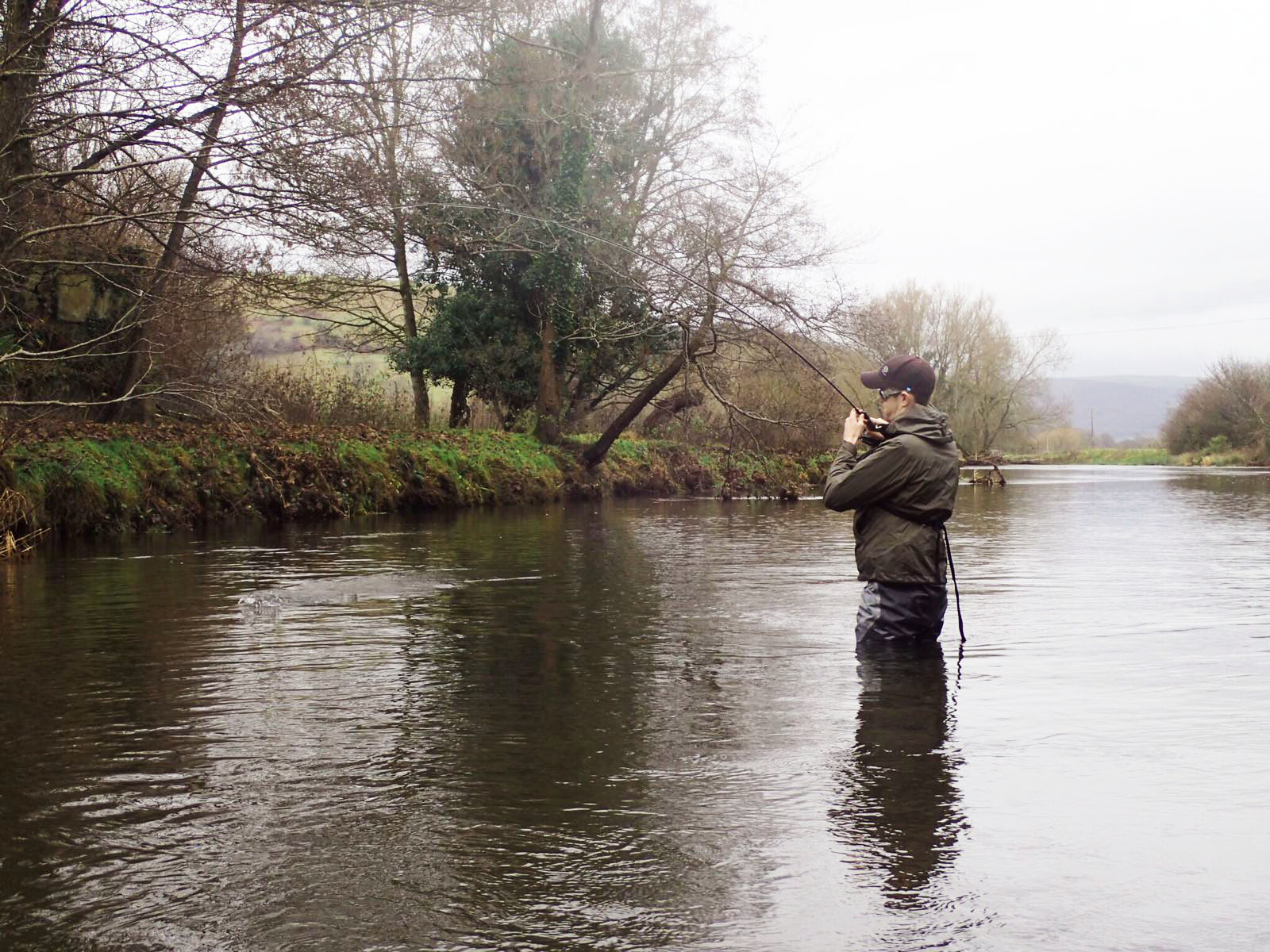 Grayling fishing